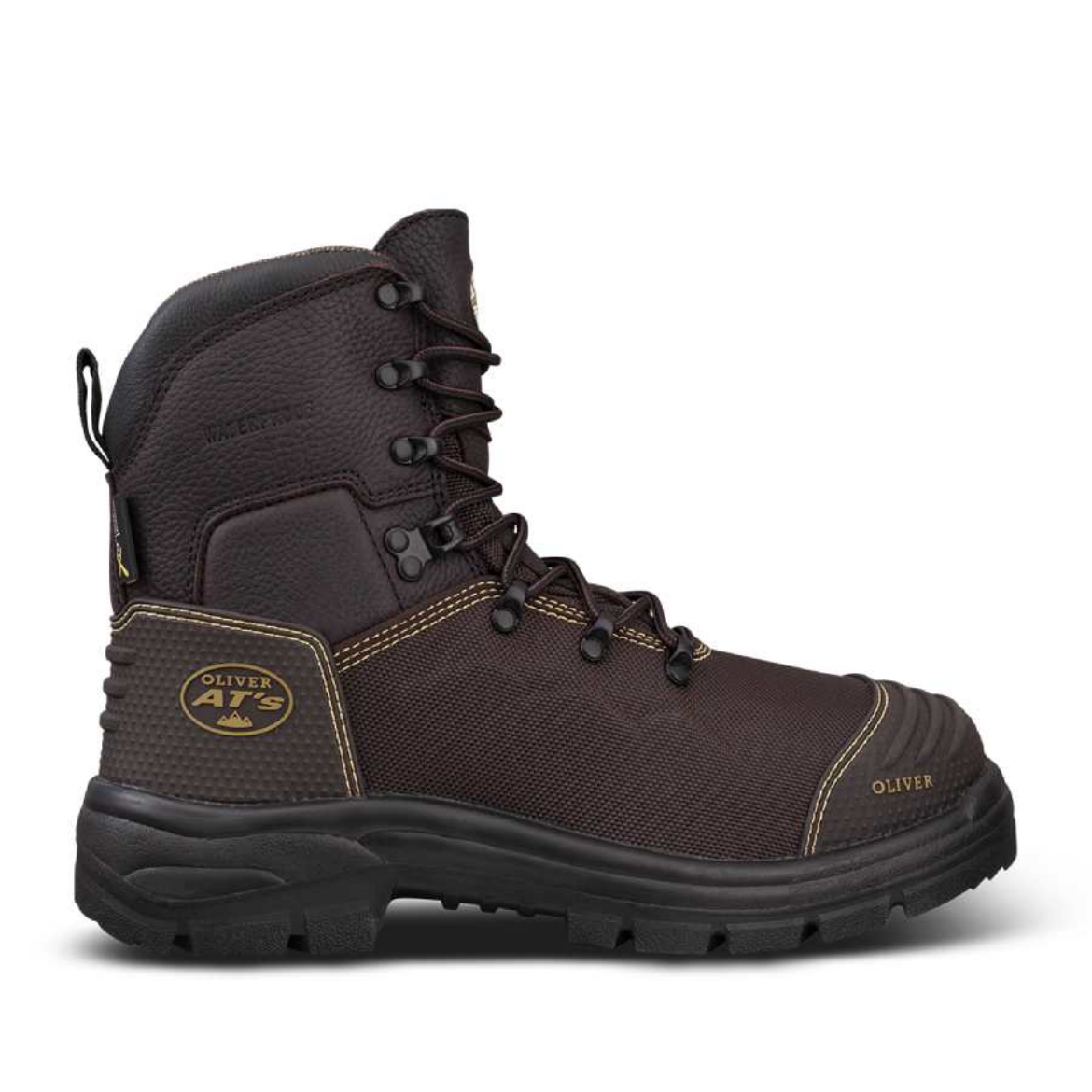 Picture of Oliver, 150mm Lace Safety Boot, WP Caustic Resistance